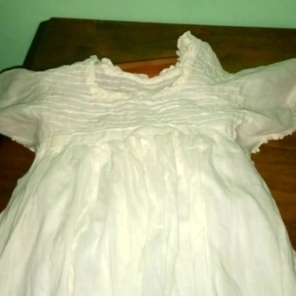 Vintage handmade childs gown